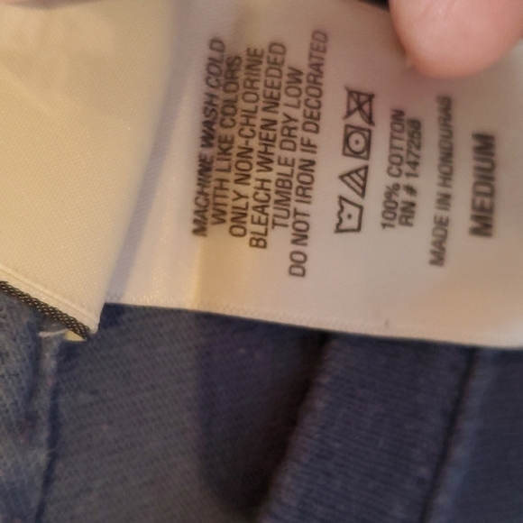 Simply Southern blue SS lama Tee shirt  Medium preowned - Picture 7 of 9